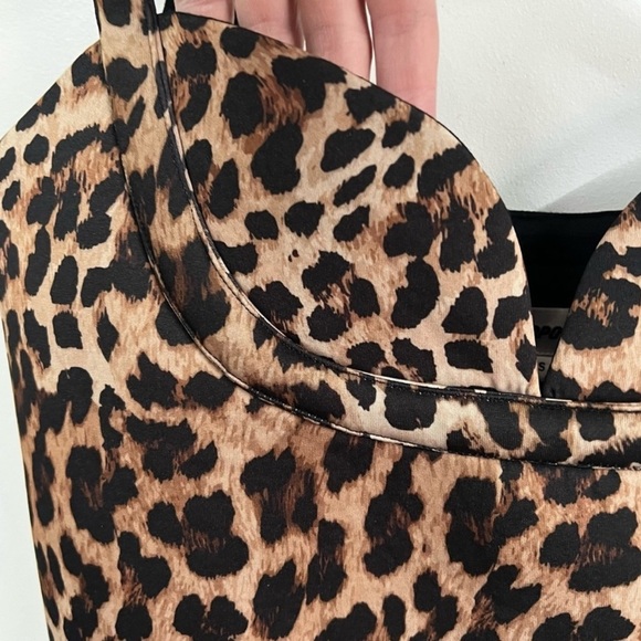 Anthropologie Dhruv Kapoor Leopard Print Mini Dress - Picture 11 of 16